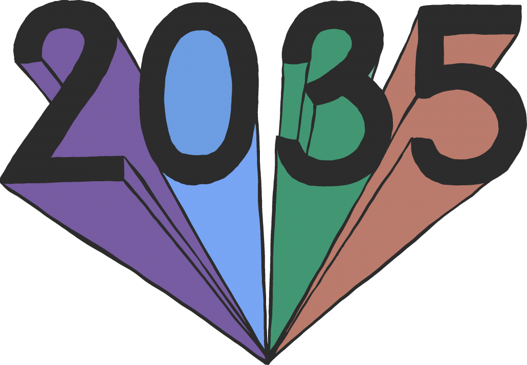 Project 2035 logo | Designed by Ida Henrich