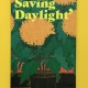 Saving Daylight Magazine cover illustrated and designed by Ida Henrich. It featuring a chrysanthemum plant with leaves which look like face.