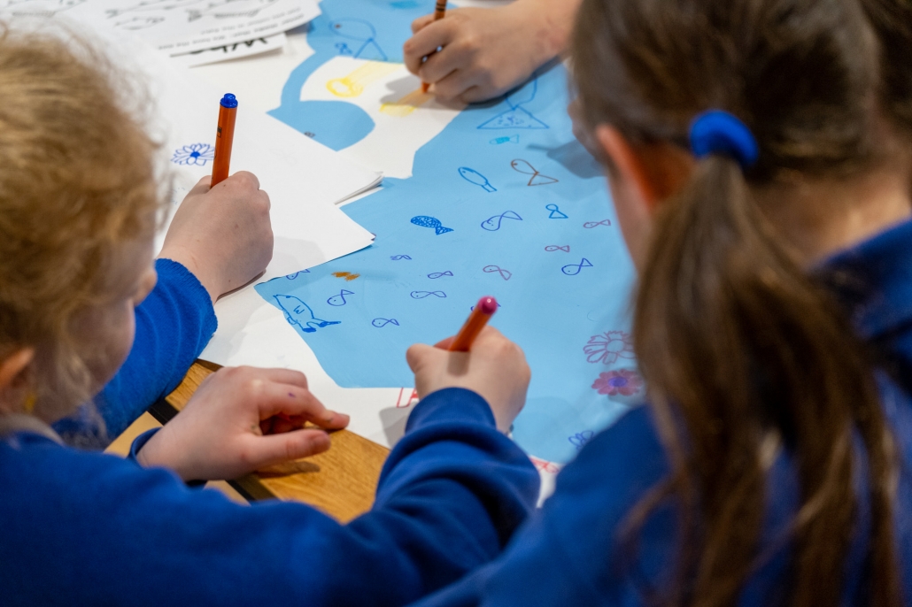 Workshops and artworks, Dargavel Primary School - Ida Henrich